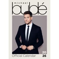 image Michael Buble Poster 2026 Wall Calendar Main Product Image