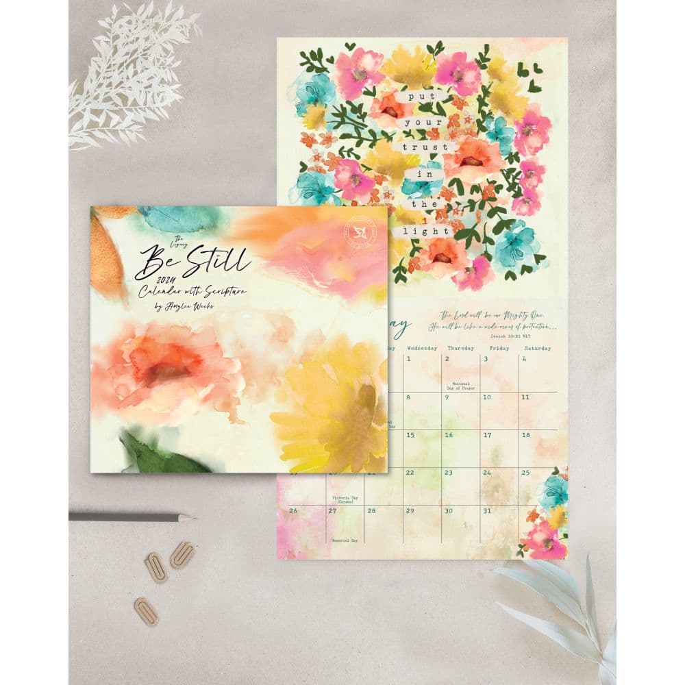 Be Still 2024 Wall Calendar