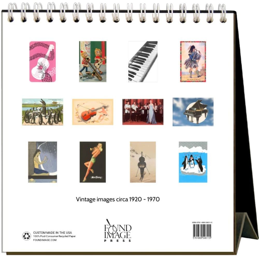 Music 2026 Easel Desk Calendar First Alternate Image