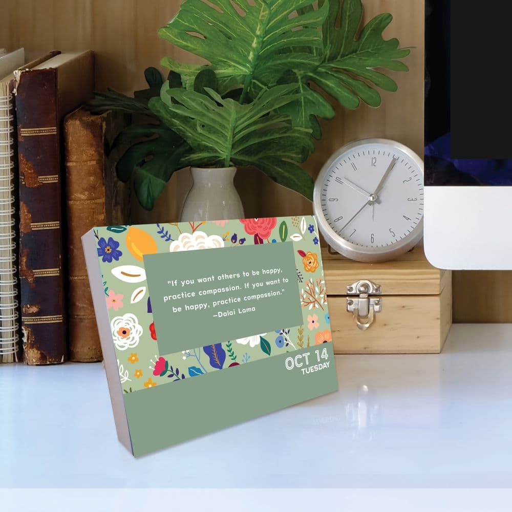 Positivity Desk Calendar 2025