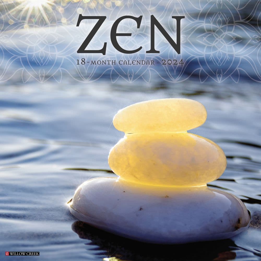 Zen 2024 Calendar Janean Gilbertine