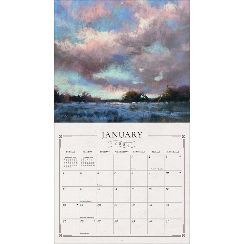 Soft Escapes 2026 Wall Calendar by Valerie McKeehan_ALT1
