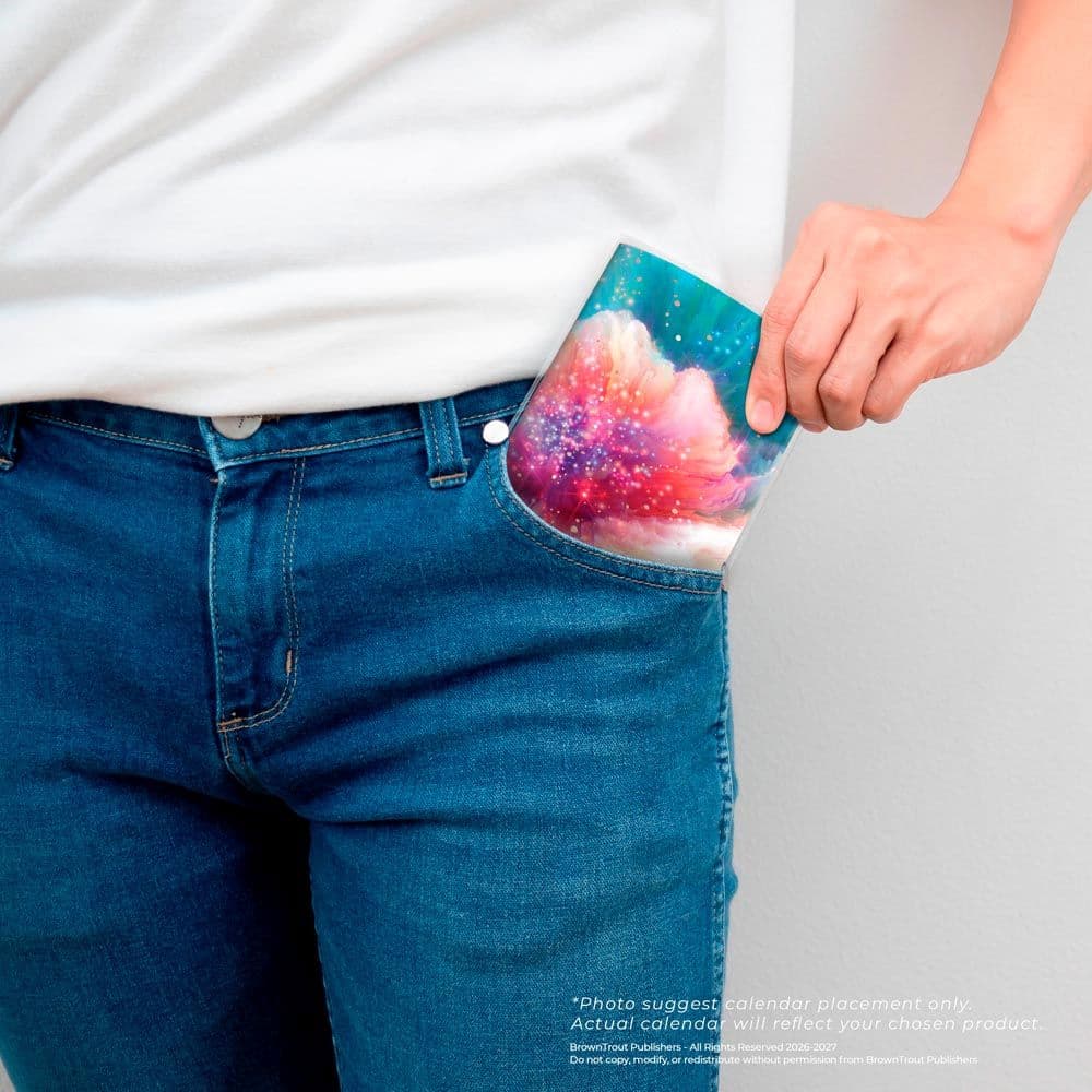 Floral Fireworks 2027 2 Year Pocket Planner Fourth Alternate Image