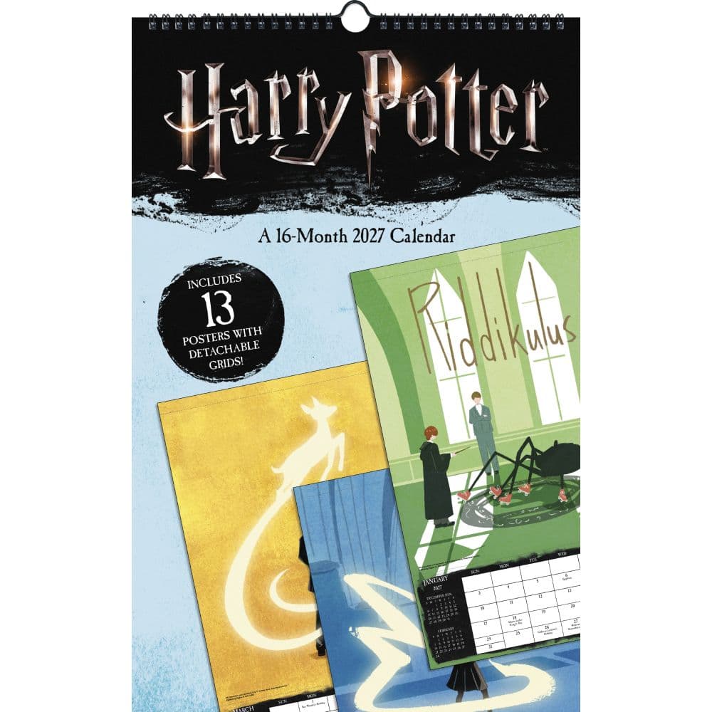 Harry Potter Poster 2027 Slim Wall Calendar Main Product Image