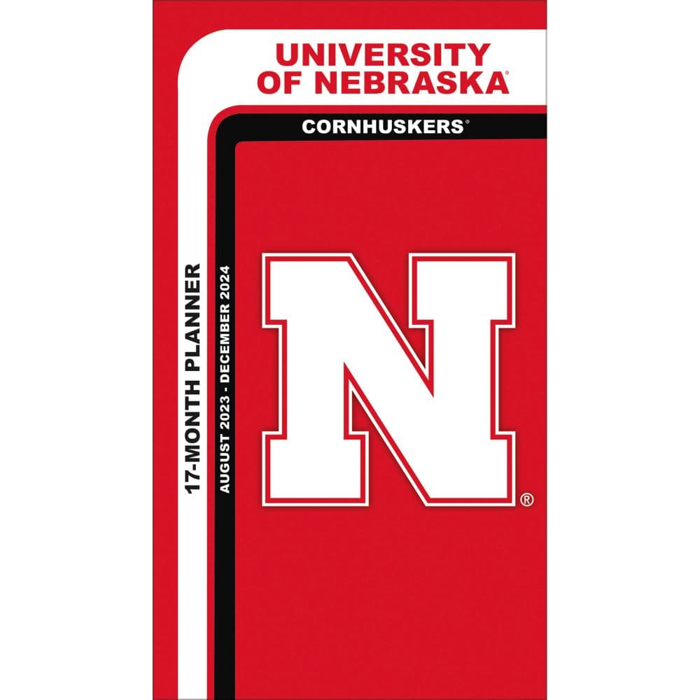 Nebraska Cornhuskers Pocket 2024 Planner Main Product Image width=&quot;1000&quot; height=&quot;1000&quot;