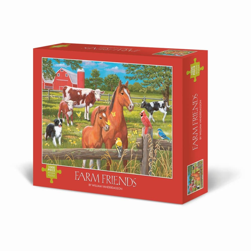 Farm Friends 1000 Piece Puzzle  First Alternate Image