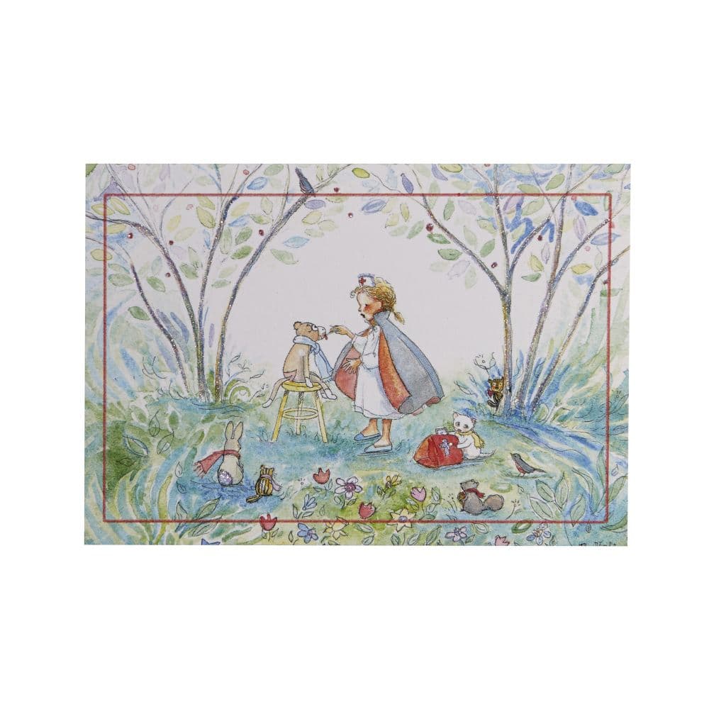 Nurse with Animals Get Well Card First Alternate Image width="1000" height="1000"