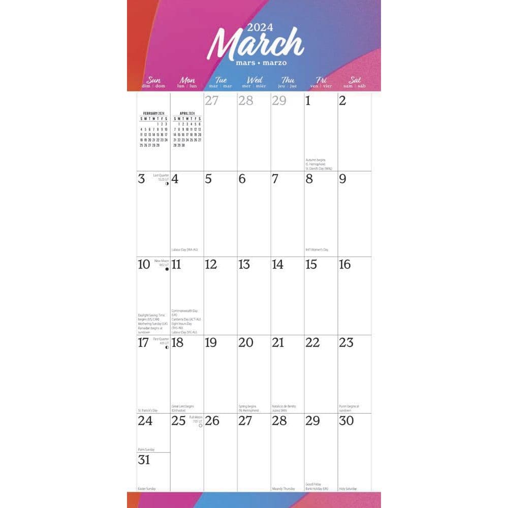 Really Good Stuff® Monthly Calendar Pages and Stickers 2023-2024 Double  Sided Intermediate