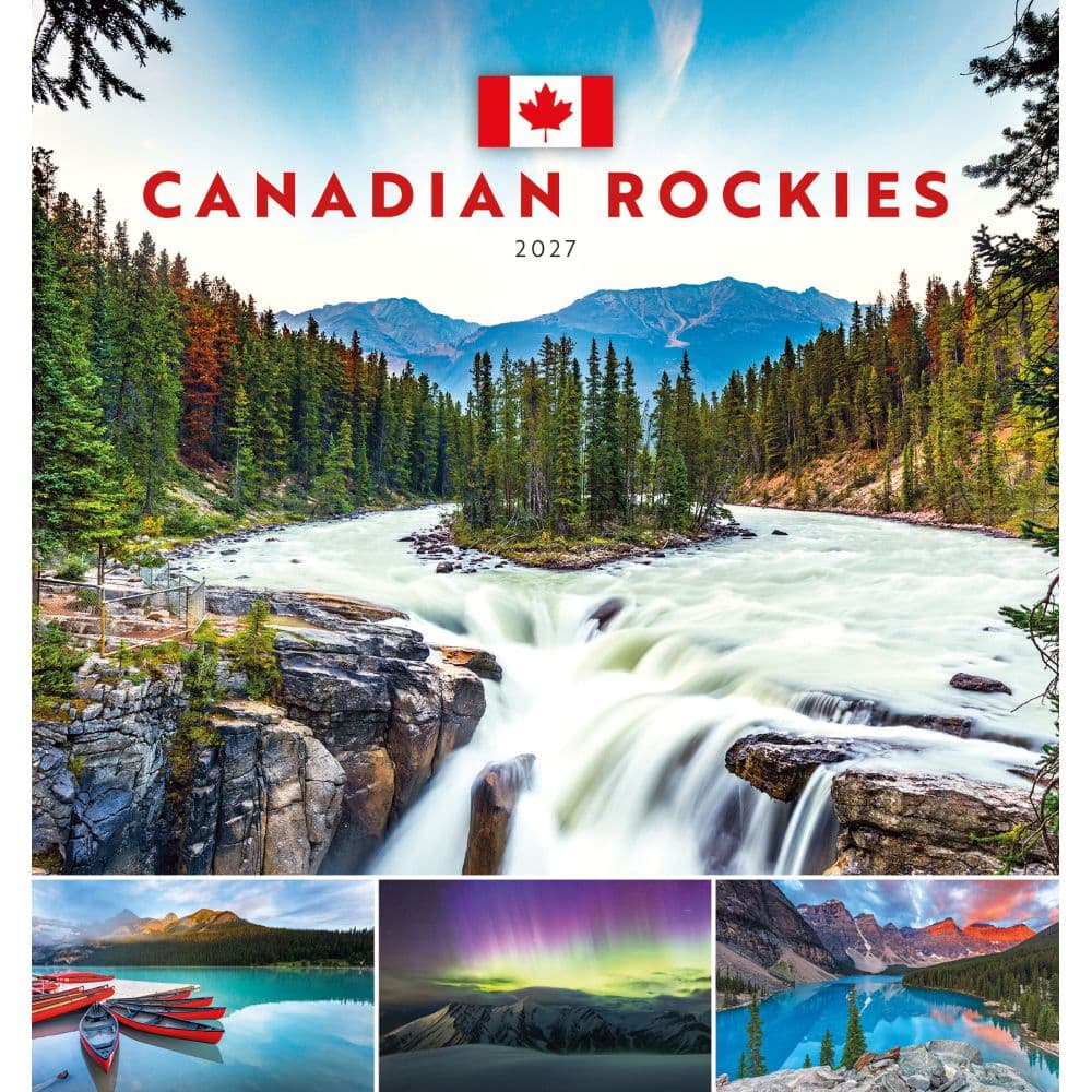 image Canadian Rockies 2027 Desk Calendar Main Product Image