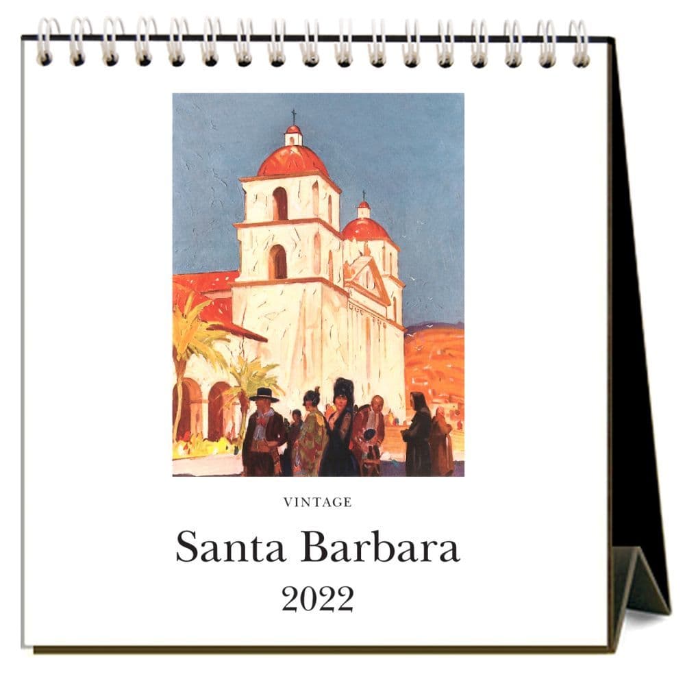 Uc Santa Barbara Calendar 2022 23 Santa Barbara 2022 Desk Calendar - Calendars.com