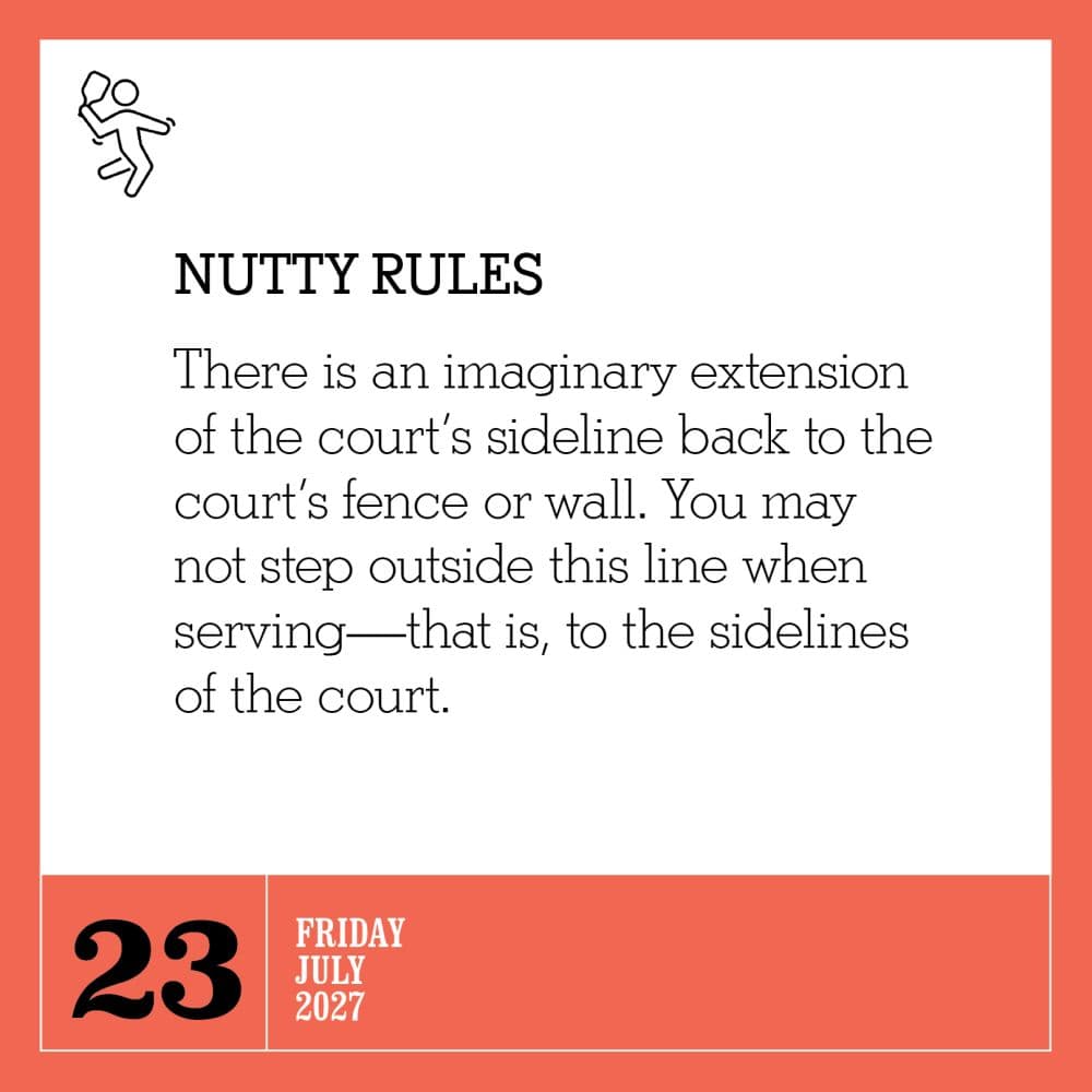 Pickleball Is Life 2027 Page-A-Day Desk Calendar Third Alternate Image