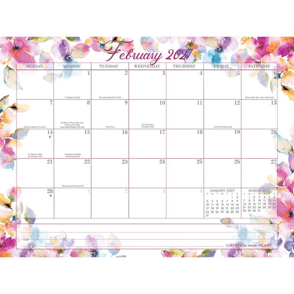 Super Jumbo Magic Grip 2027 Wall Calendar Third Alternate Image