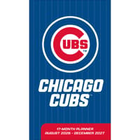 image MLB Chicago Cubs 17 Month 2027 Pocket Planner Main Product Image