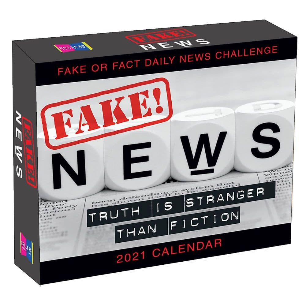Fake! News Desk Calendar