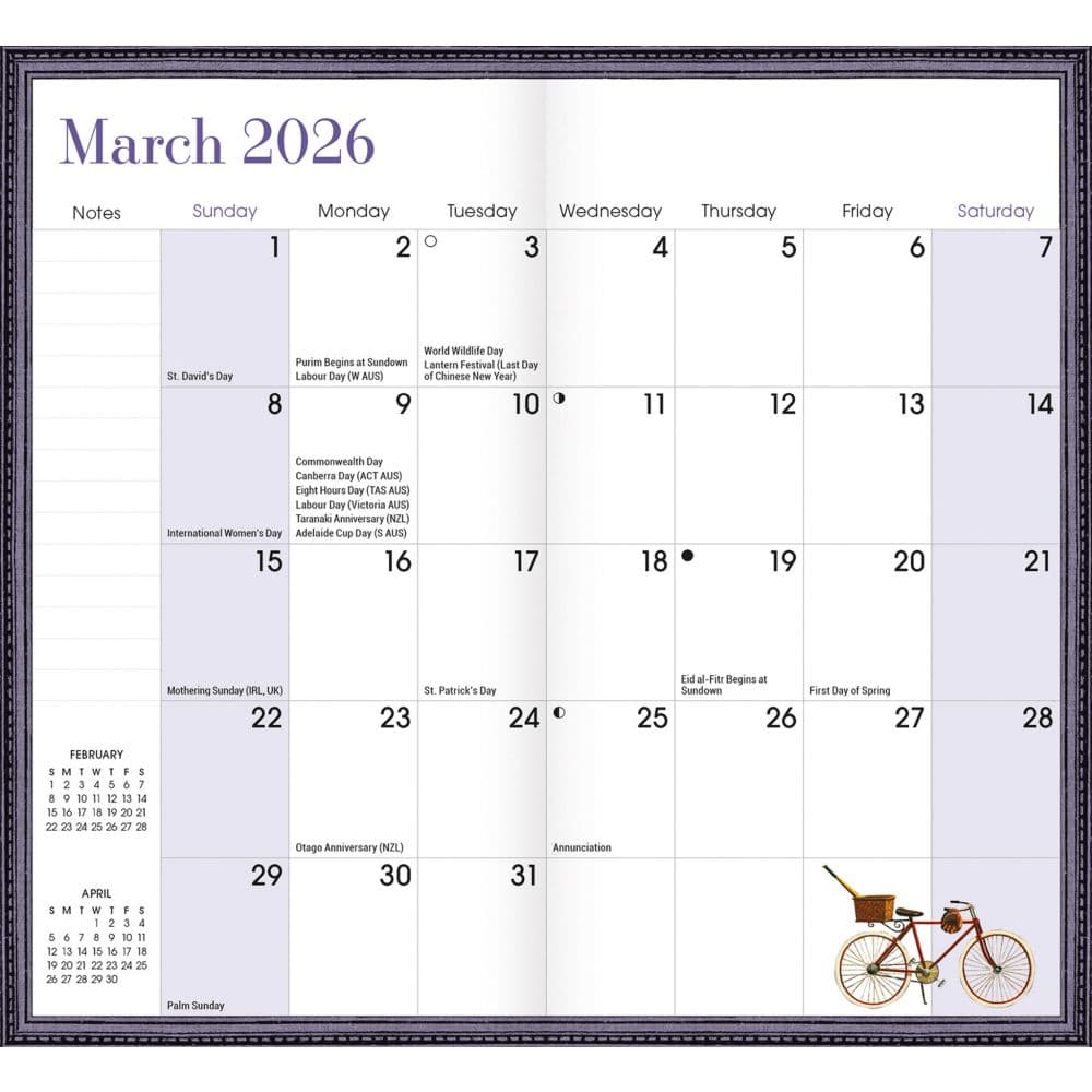 Wysocki Americana 2 Year 2026 Pocket Planner Second Alternate Image