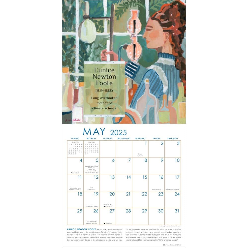 Women Who Rock Our World 2025 Wall Calendar First Alternate Image width=&quot;1000&quot; height=&quot;1000&quot;