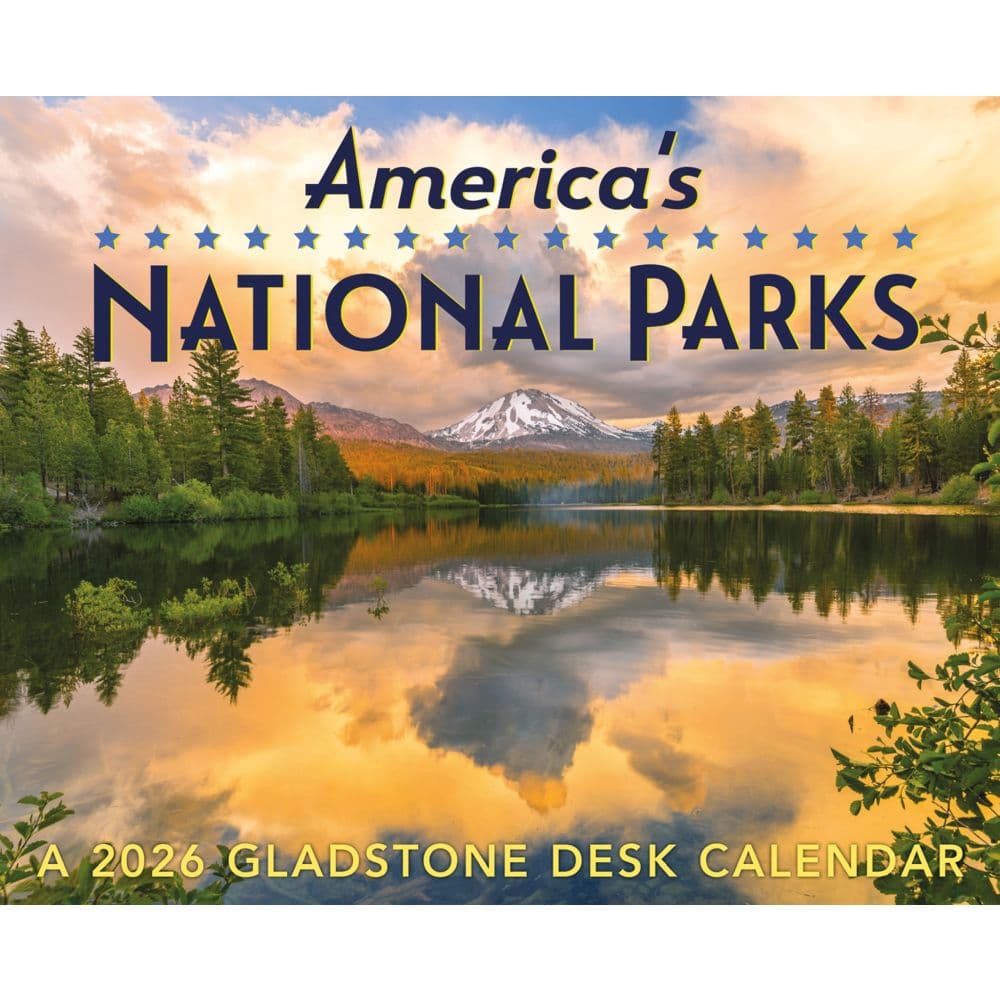 Americas National Parks 2026 Desk Calendar Main Image