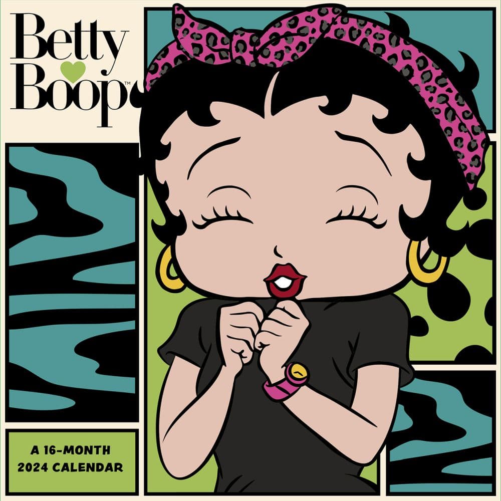 Betty Boop 2024 Mini Wall Calendar - Calendars.com