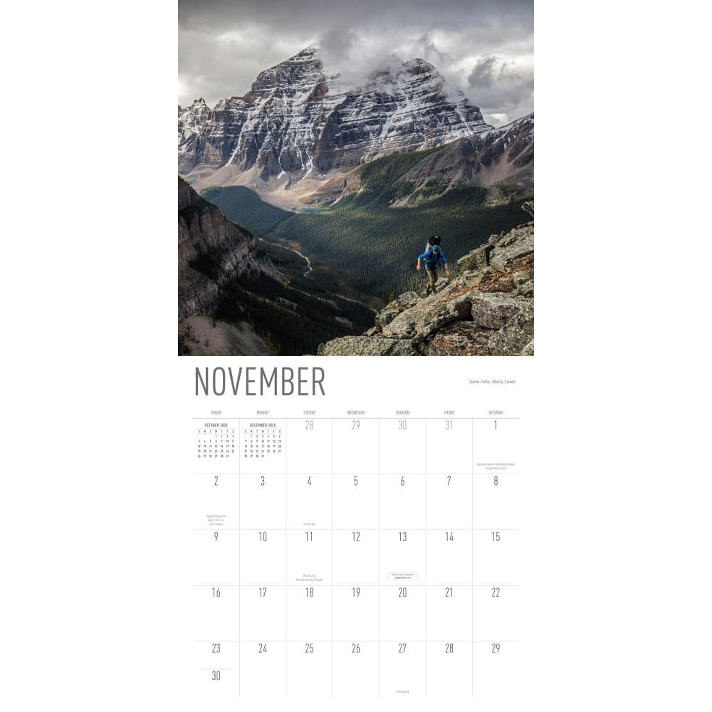 Jimmy Chin Peak Moments 2025 Wall Calendar Third Alternate Image width=&quot;1000&quot; height=&quot;1000&quot;