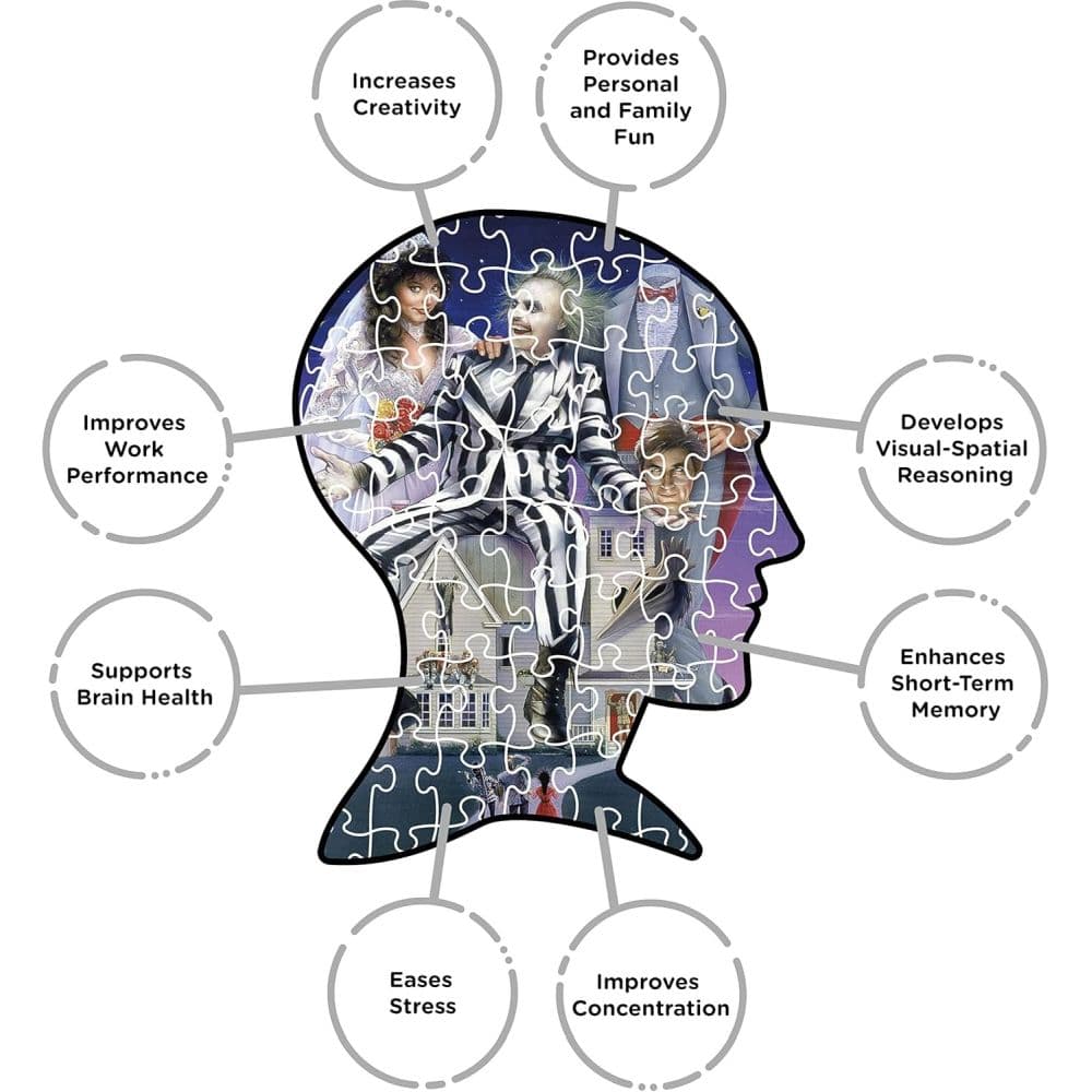 Beetlejuice 300 Piece Puzzle Fourth Alternate Image