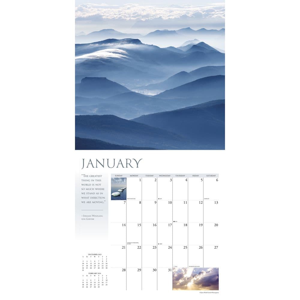 Chop Wood Carry Water 2024 Wall Calendar