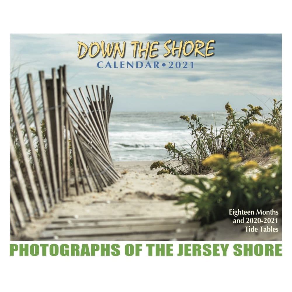 Down the Shore Wall Calendar