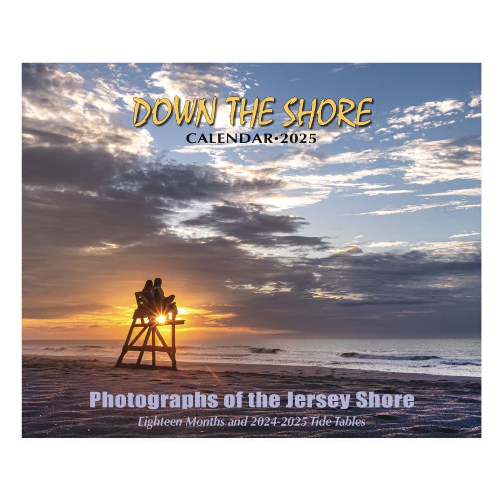 Down the Shore 2025 Wall Calendar