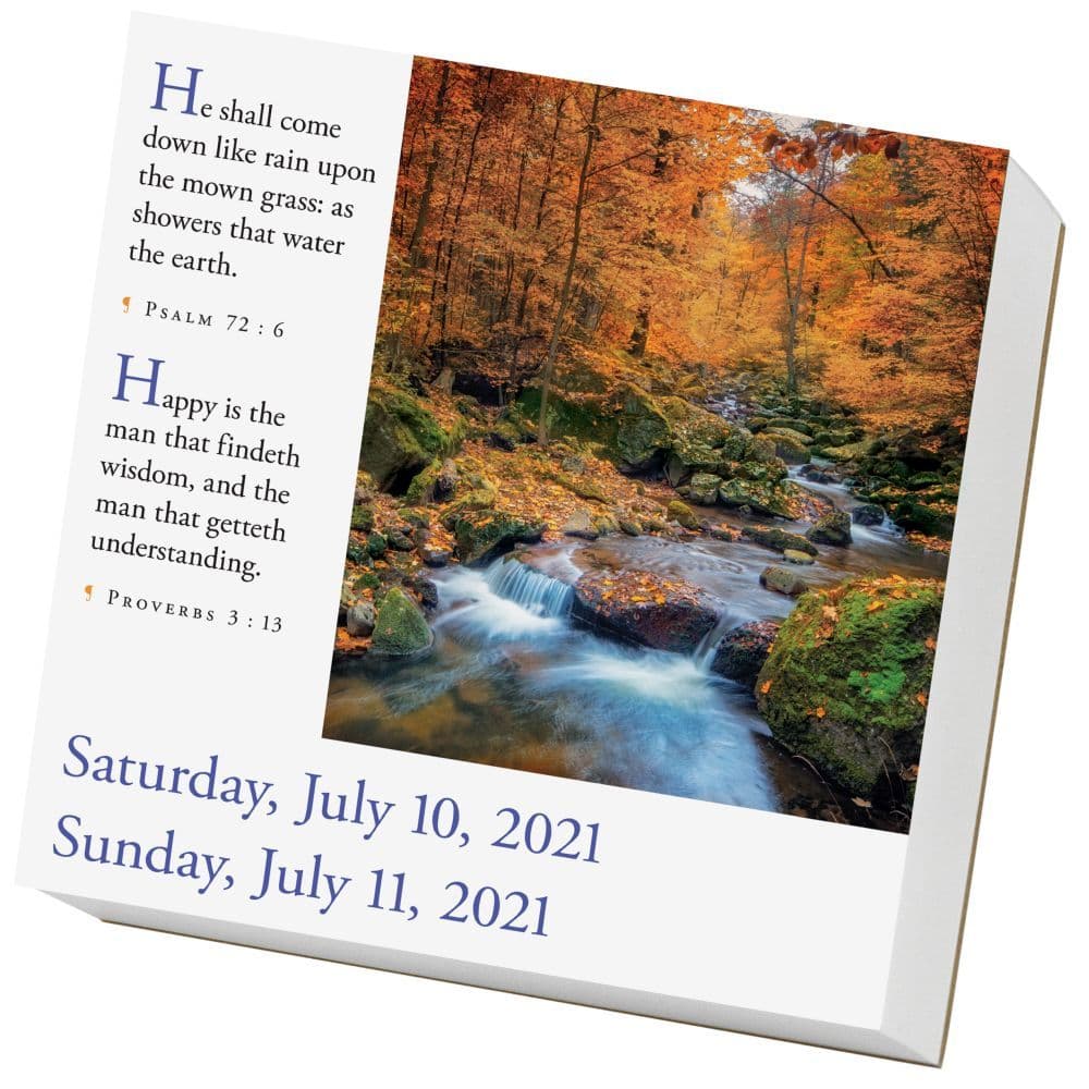 Bible Verses Desk Calendar