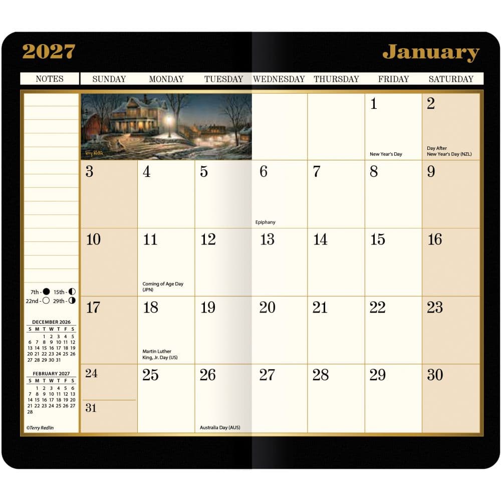 Terry Redlin 2027 2-Year Pocket Planner First Alternate Image