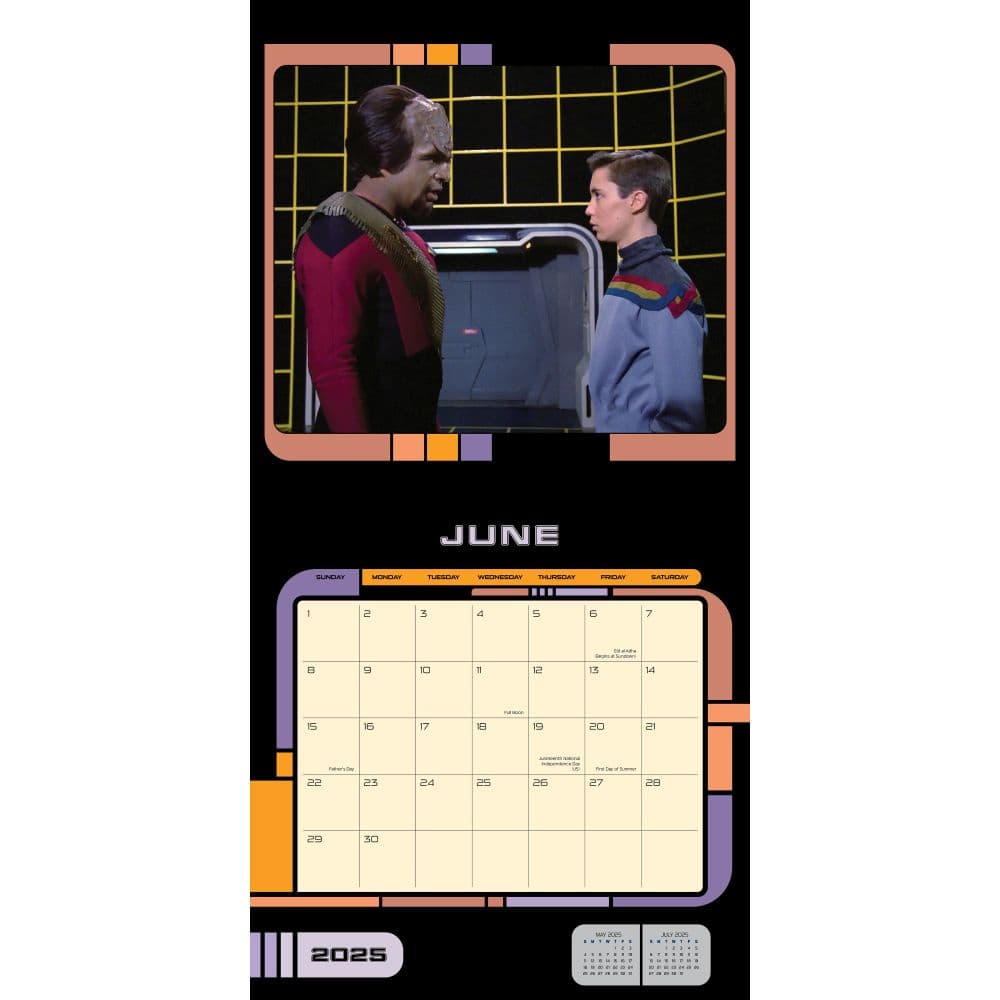 Star Trek Next Generation 2025 Wall Calendar Second Alternate Image width=&quot;1000&quot; height=&quot;1000&quot;
