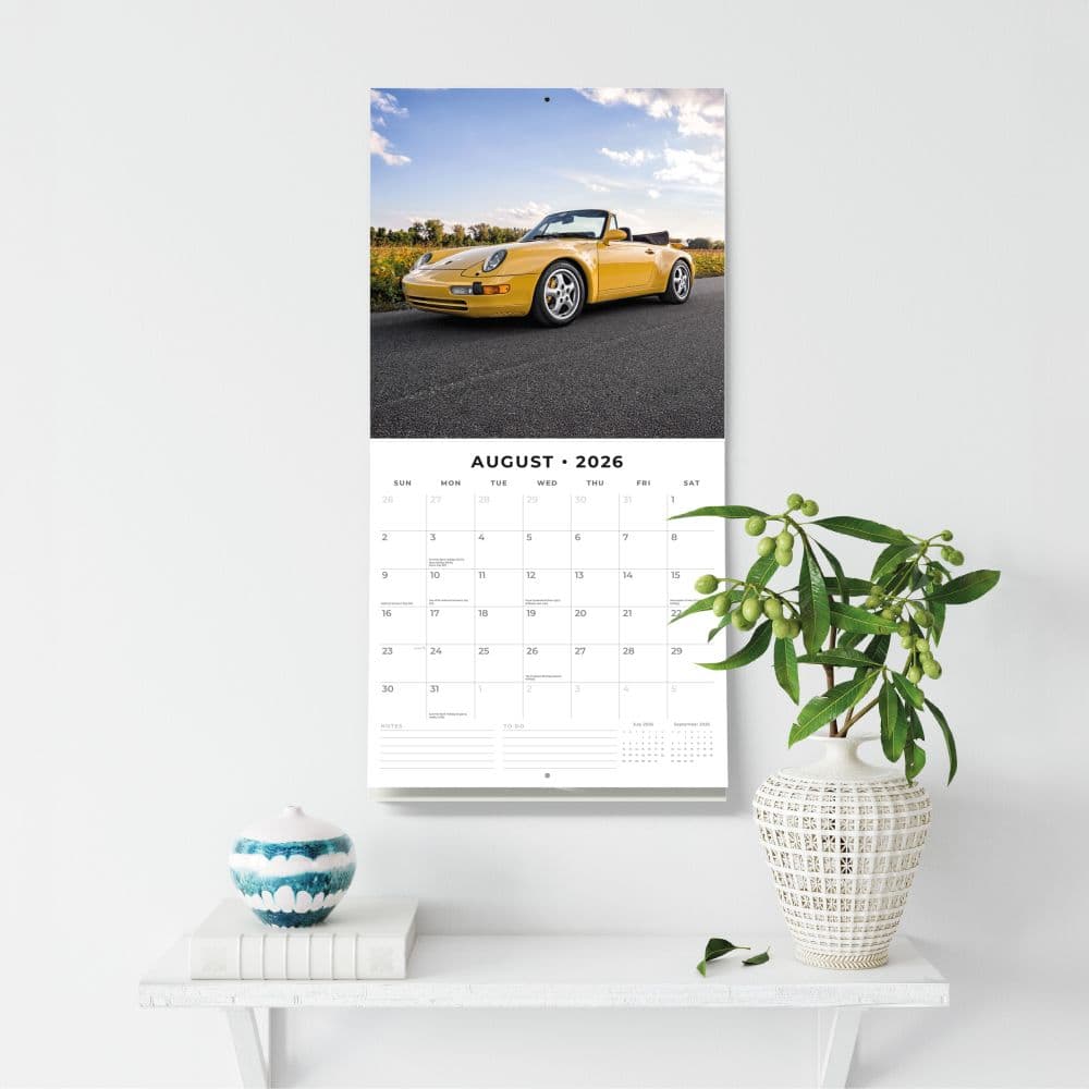 Porsche 2026 Wall Calendar Third Alternate Image