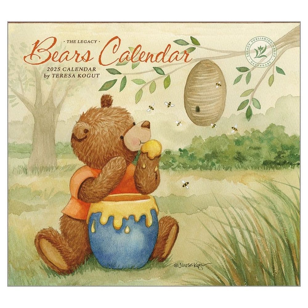 Bears 2025 Wall Calendar Main Product Image width=&quot;1000&quot; height=&quot;1000&quot;