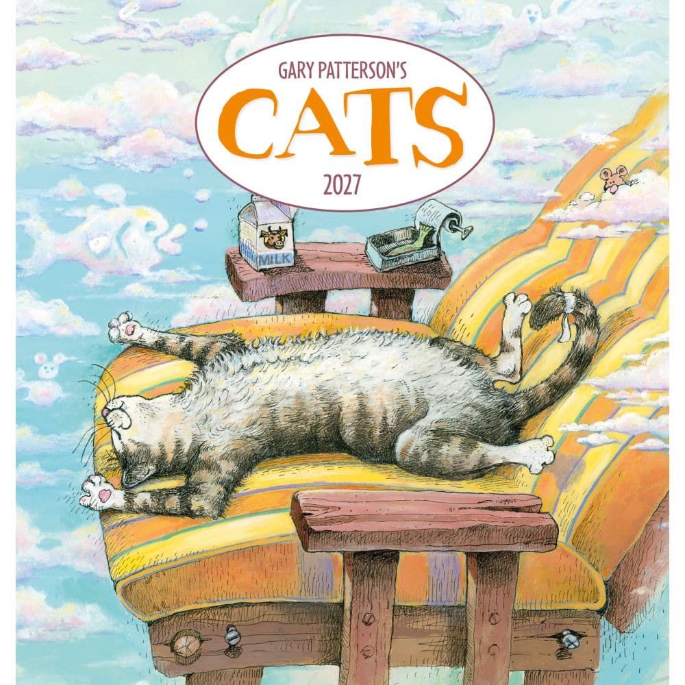 image Cats 2027 Magnetic Calendar by Gary Patterson Main Product Image