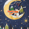 image Penguin on Moon Christmas Card Fourth Alternate Image width=&quot;1000&quot; height=&quot;1000&quot;