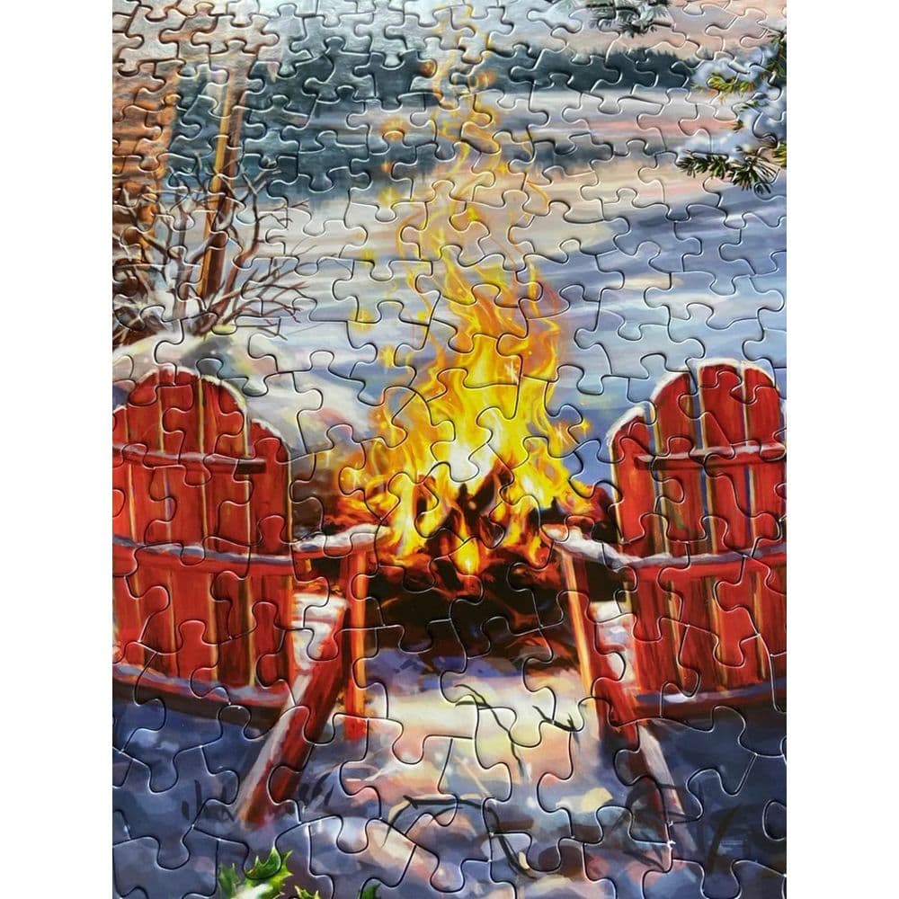 Christmas Cabin 500 Piece Puzzle Second Alternate Image