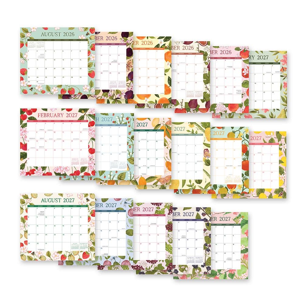 Fruit &amp; Flora 2027 Magnetic Wall Calendar Third Alternate Image