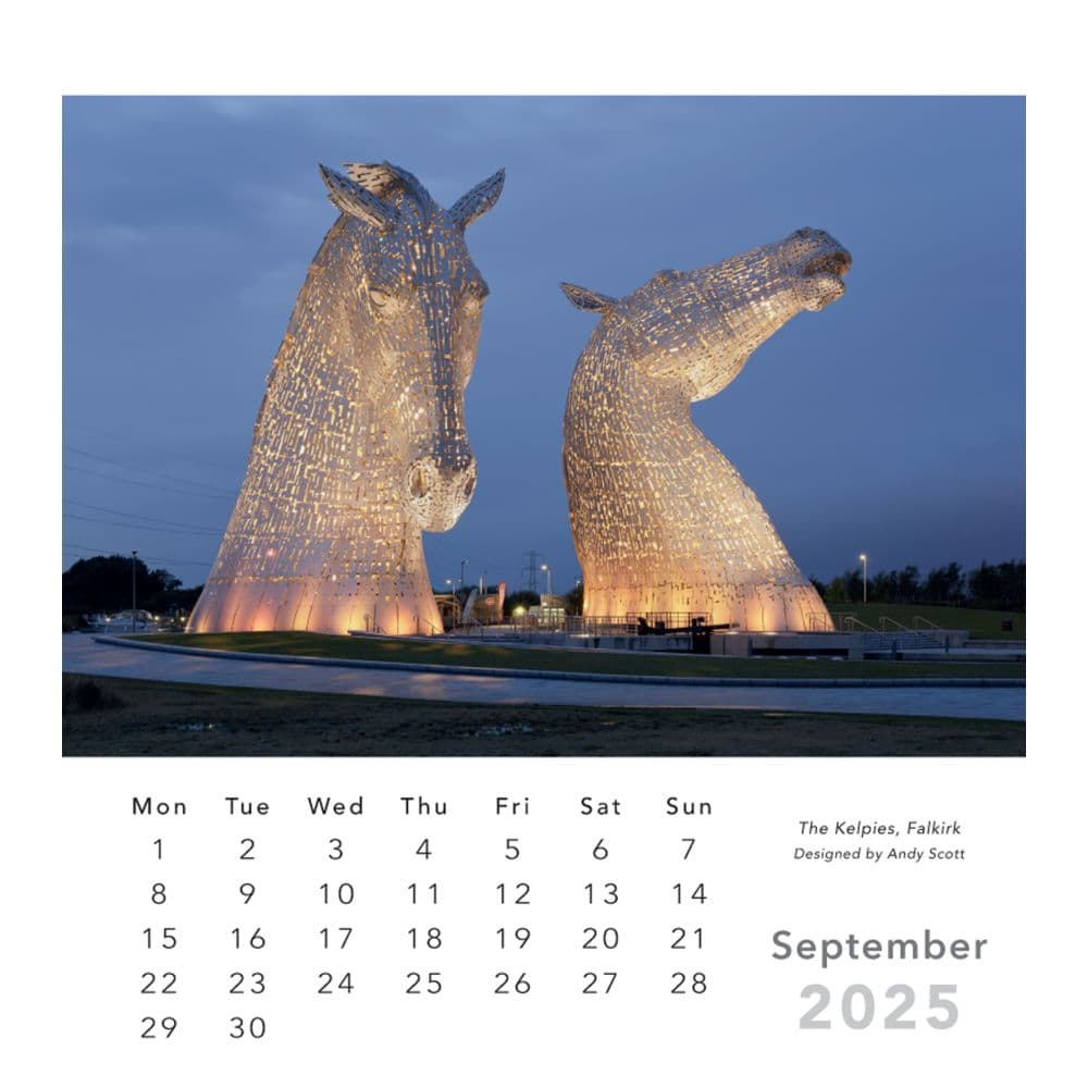 Scotland 2025 Desk Calendar Second Alternate Image width=&quot;1000&quot; height=&quot;1000&quot;