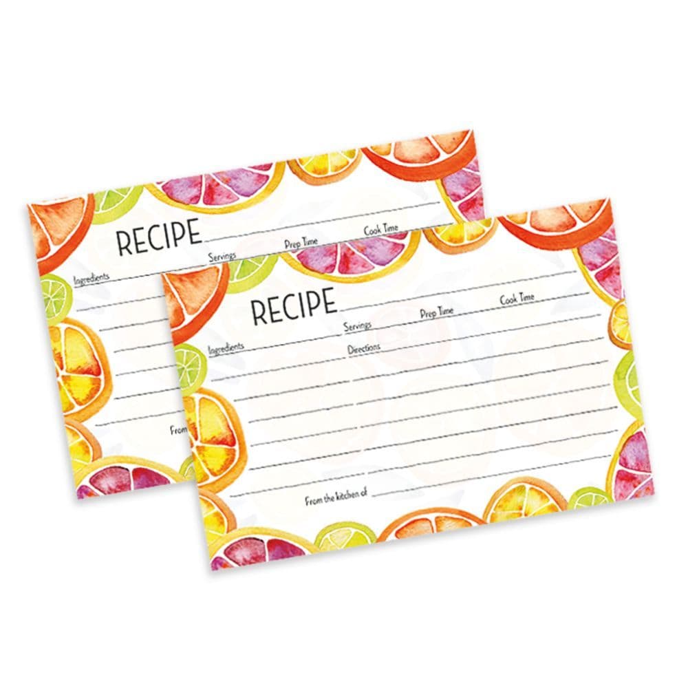 Main Squeeze 4x6 Recipe Card by Cat Coquillette