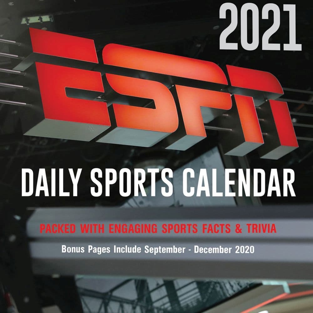 2021 ESPN Desk Calendar