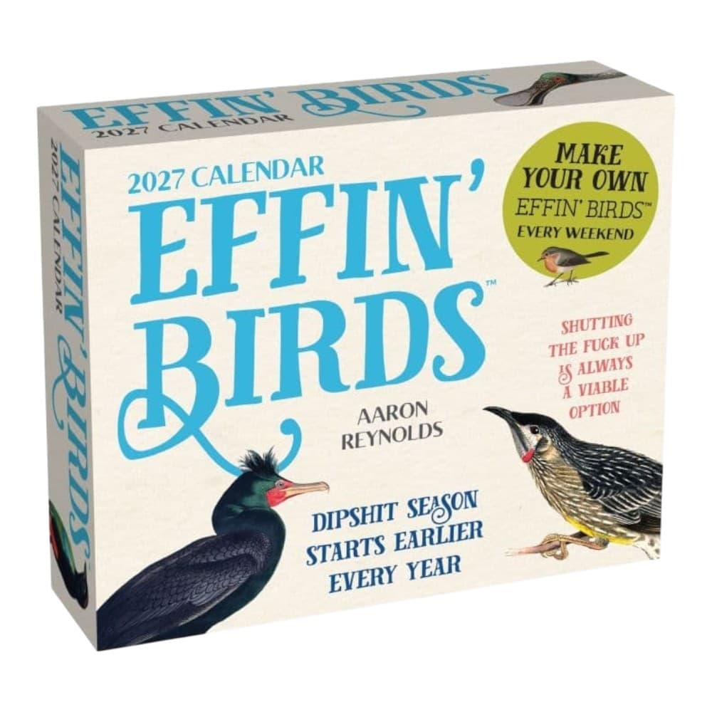 Effin Birds 2027 Desk Calendar Main Product Image