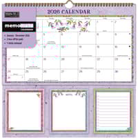 image Simple Inspirations MemoMate 2026 Spiral Calendar by Barbara Anderson