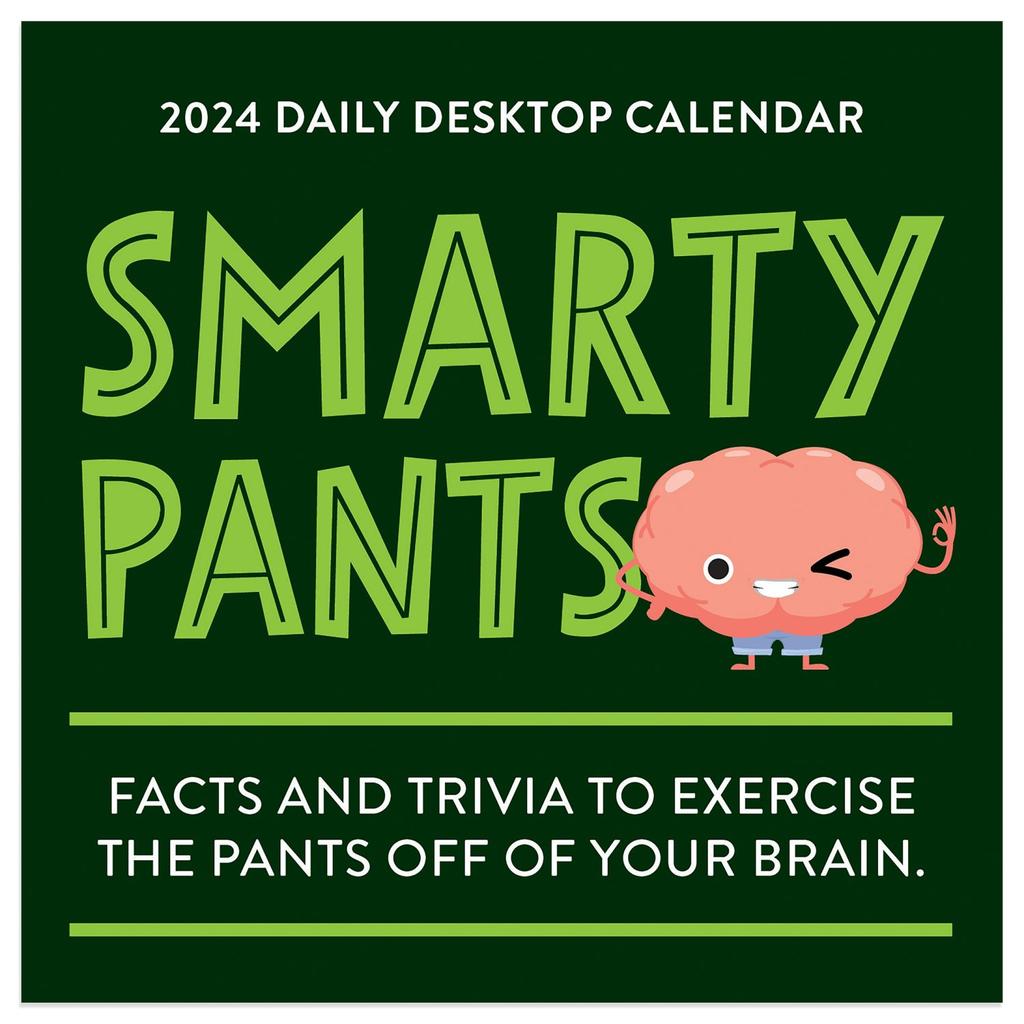 Smarty Pants 2024 Desk Calendar Main Image