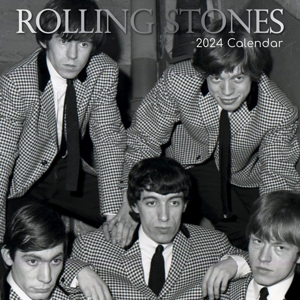 Rolling Stones 2024 Wall Calendar Main Product Image width=&quot;1000&quot; height=&quot;1000&quot;