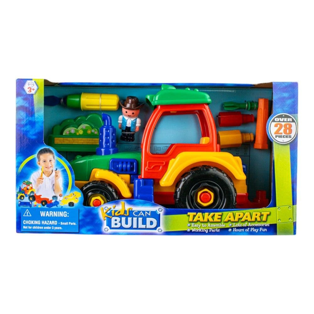 image Take Apart Farm Tractor Set Main Product Image