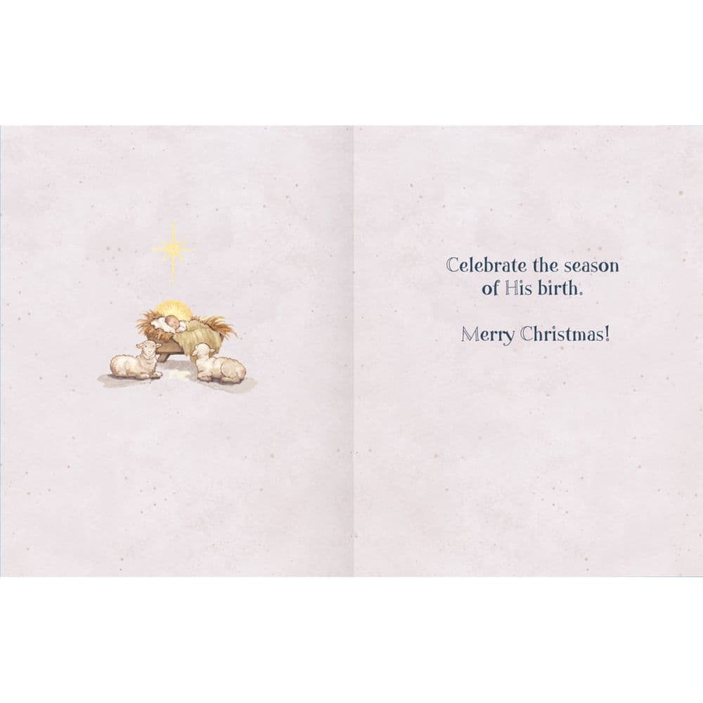 Let Us Adore Him Boxed Christmas Cards by Betty Whiteaker Second Alternate Image