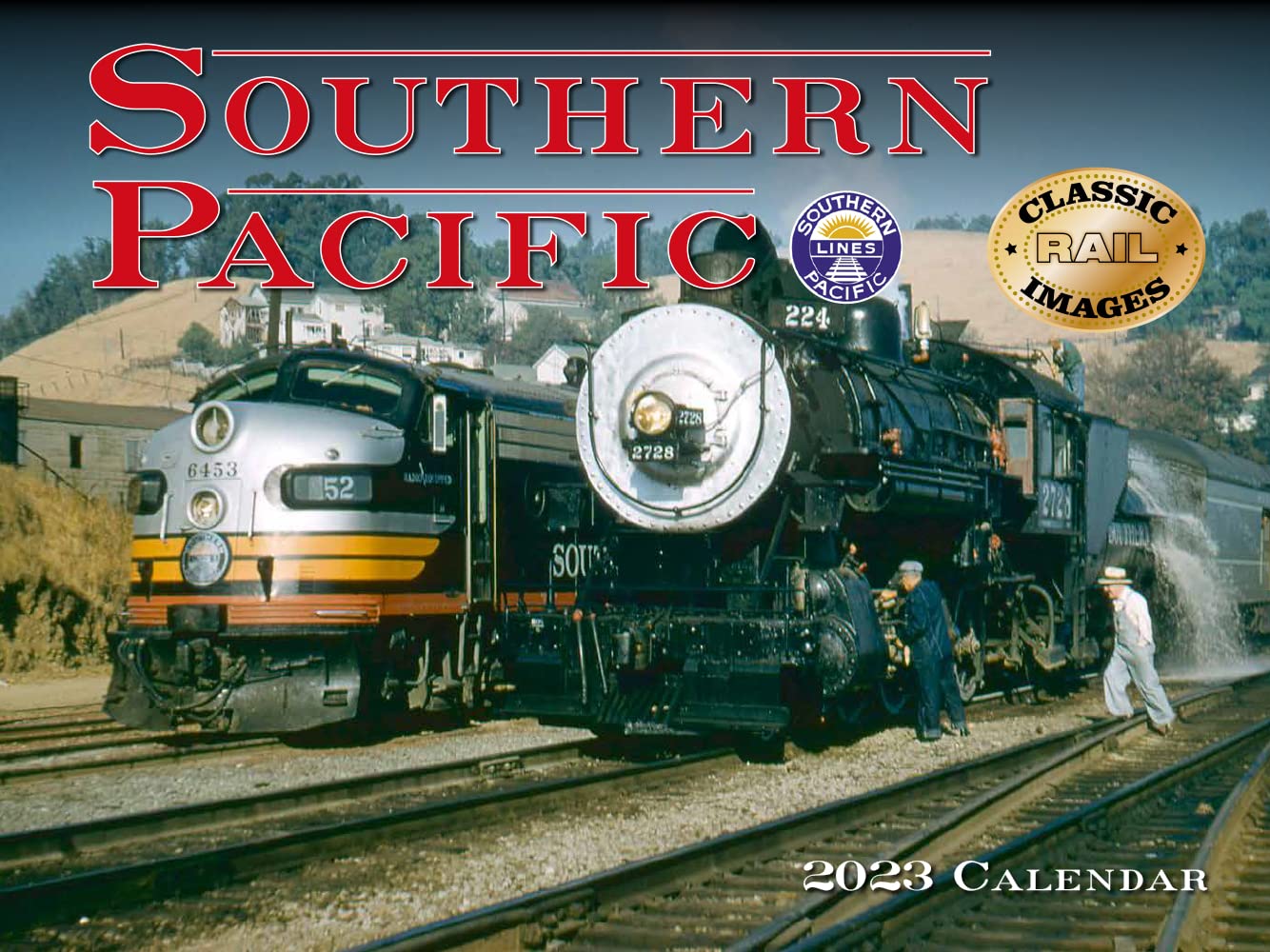 Trains Southern Pacific Railroad 2023 Wall Calendar 1250786393 - Trains