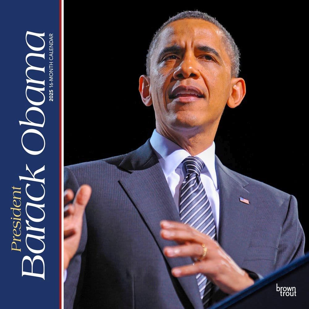 image Obama President 2025 Wall Calendar Main Image