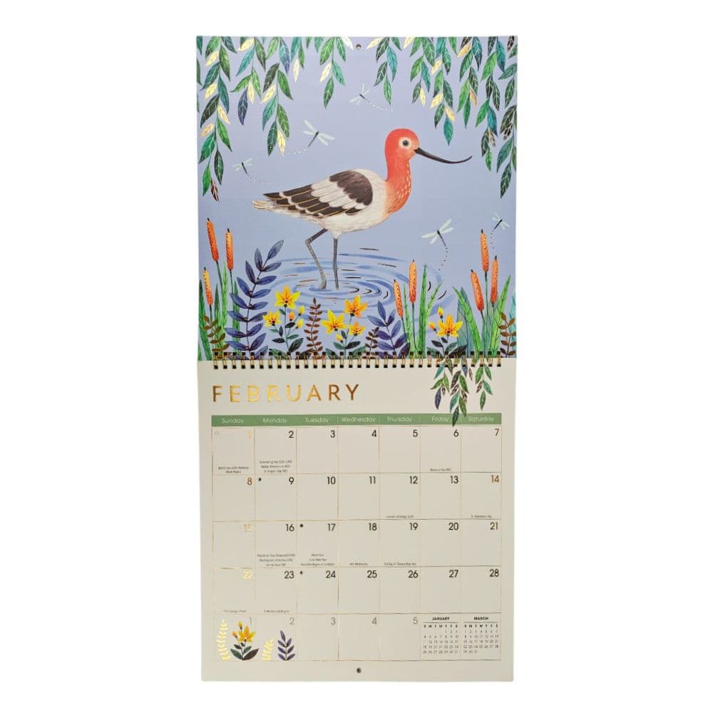 Wonder of Birds 2026 Spiral Wall Calendar Third Alternate Image