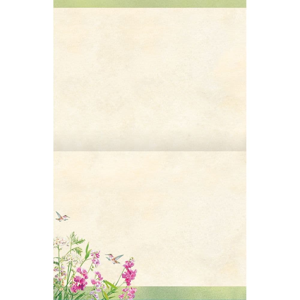 Wild Sweet Pea 4" x 5.25" Blank Notecards by Susan Bourdet Alternate Image 1
