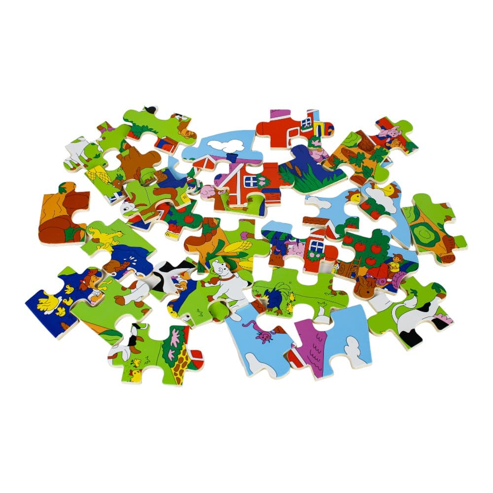 Wooden Farm 30 Piece Puzzle Fourth Alternate Image width=&quot;1000&quot; height=&quot;1000&quot;